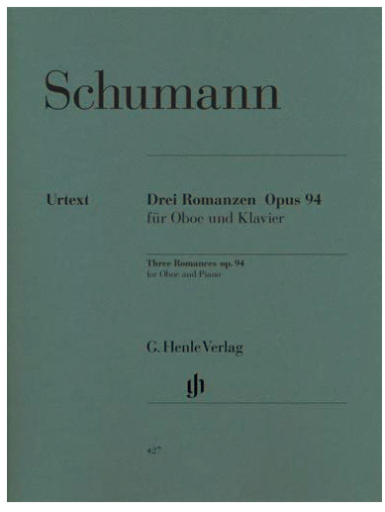 Schumann Drei Romanzen Opus94 (G. Henle Verlag) - しじち文庫