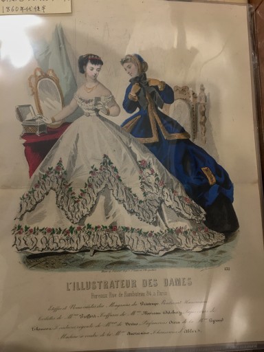 ファッションプレート(1870年頃） - フネートル・KY