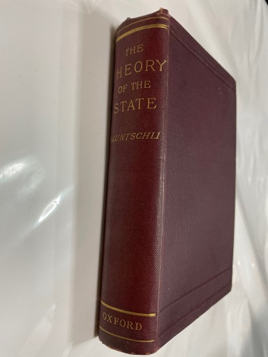 THE THEORY OF THE STATE - 合同会社浅間山文庫