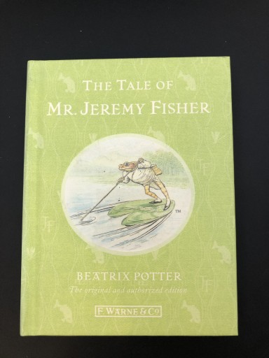 The Tale of Mr. Jeremy Fisher（Peter Rabbit） - 古本棚 ぼろぼろ