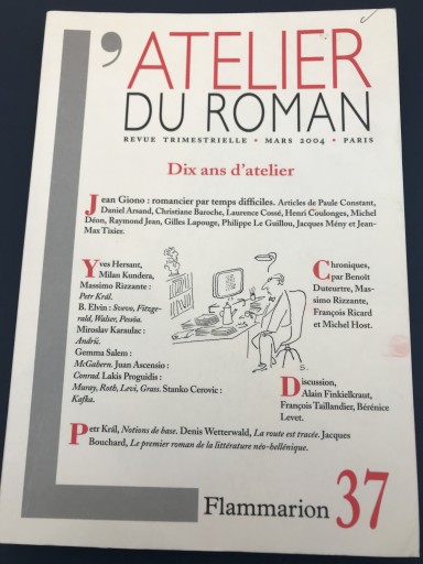 Revue L'Atelier Du Roman T.37 - 鹿島 茂の本棚