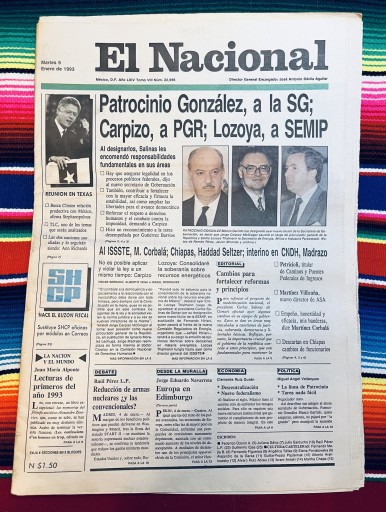 El Nacional     1993年1月5日 - 熱帯書店