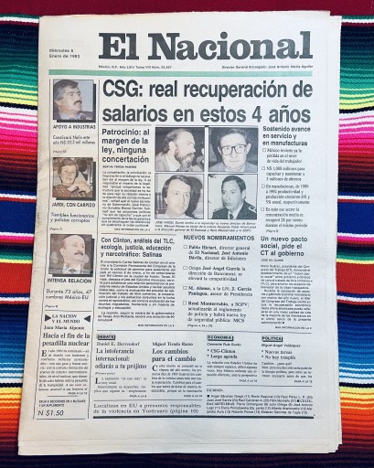 El Nacional     1993年1月6日 - 熱帯書店