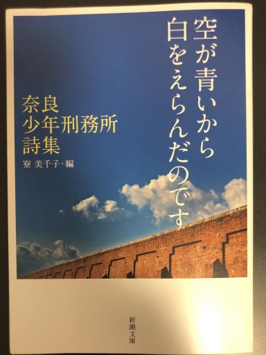 空が青いから白をえらんだのです ―奈良少年刑務所詩集―（新潮文庫） - 柊文庫
