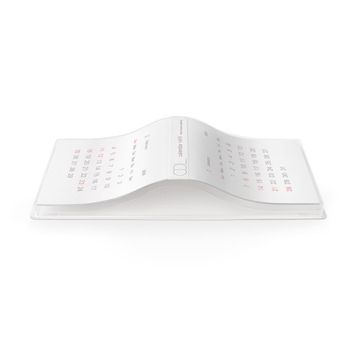 Desktop calendar 2024 “wave motion” refill - コミュニケーションデザイン研究所の本棚
