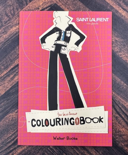 Yves Saint Laurent Rive Gauche Colouring Book - Ehon House Parade