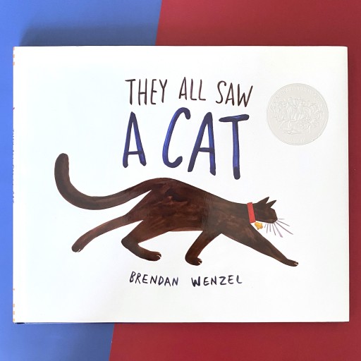 They All Saw a Cat（Brendan Wenzel） - PAPIER 2311