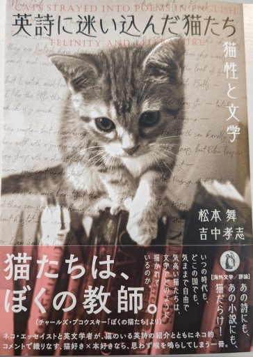 英詩に迷い込んだ猫たち: 猫性と文学 - 角田 光代の本棚
