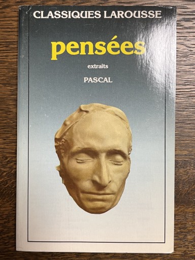 PENSEES EXTRAITS PASCAL 1989 CLASSIQUES LAROUSSE de 1989 + biographie - マザリナード・プロジェクト