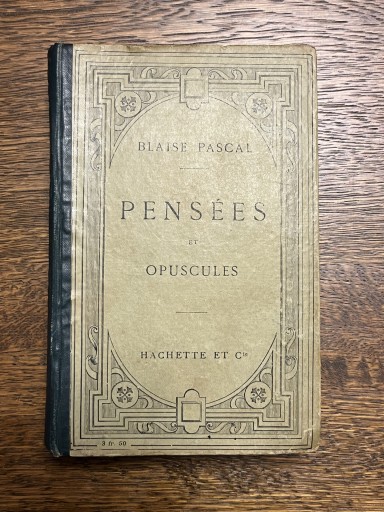 Pensées et opuscules （1914年） - マザリナード・プロジェクト