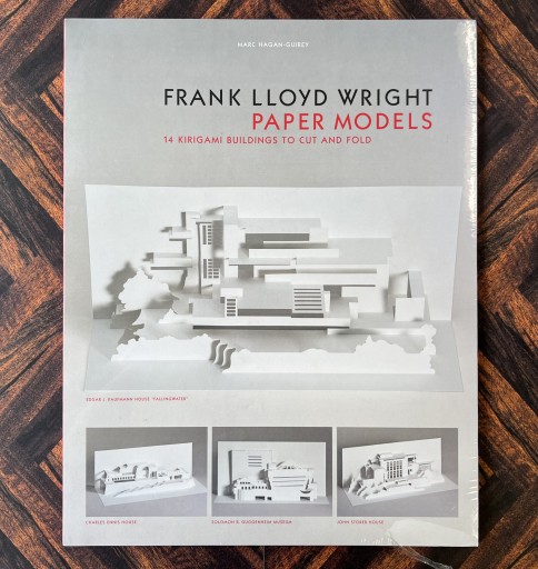 Frank Lloyd Wright Paper Models: 14 Kirigami Buildings to Cut and Fold（paper folding, origami） - Ehon House Parade