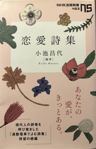 恋愛詩集（NHK出版新書） - 小池昌代の本棚