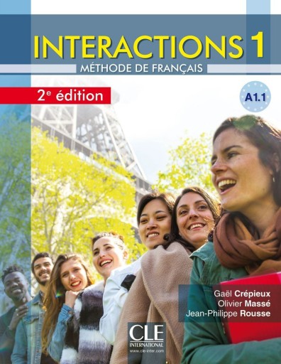 Interactions 1 - A1.1: Livre de l'élève + Audio - Books Kinokuniya Tokyo