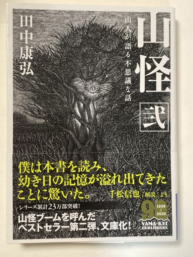 ヤマケイ文庫 山怪 弐 山人が語る不思議な話 - 細川文昌の本棚