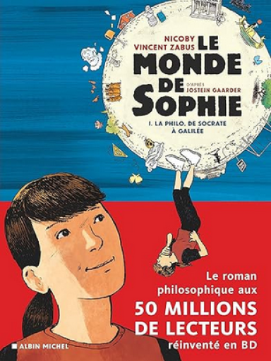 バンドデシネ「Le monde de Sophie Tome 1 : la philo, de Socrate à Galilée 」 - メゾン・プティ・ルナール / MAISON PETIT RENARD