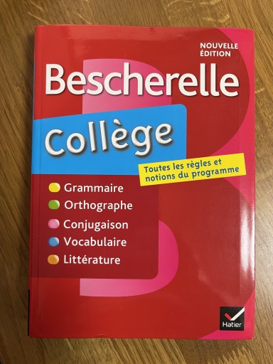 Bescherelle Collège - マザリナード・プロジェクト古書部