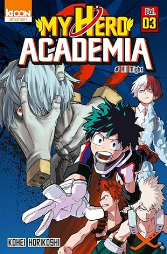 仏訳漫画「My hero Academia Tome 3 」僕のヒーローアカデミア - メゾン・プティ・ルナール / MAISON PETIT RENARD