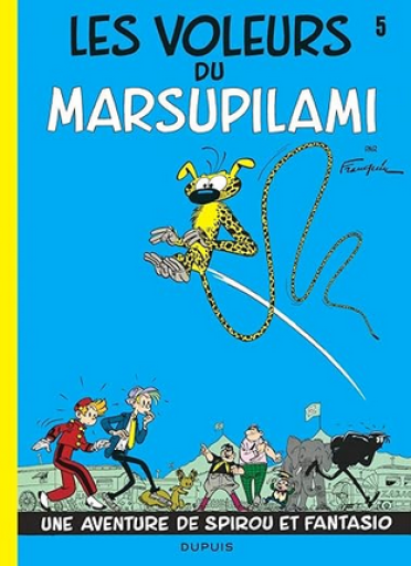 バンドデシネ「Spirou et Fantasio Tome 5 : les voleurs du Marsupilami 」 - メゾン・プティ・ルナール / MAISON PETIT RENARD