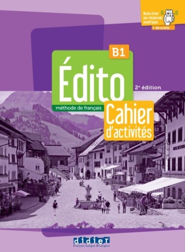 Edito B1 3e edition: cahier d'activités + didierfle.app - Books Kinokuniya Tokyo