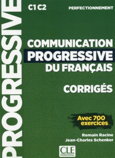 Communication progressive du francais, Corriges : perfectionnement (C1/C2) - Books Kinokuniya Tokyo