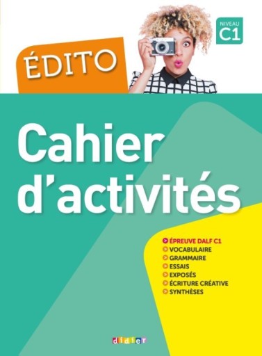 Edito C1 (2016 edition): Cahier d'exercices - Books Kinokuniya Tokyo