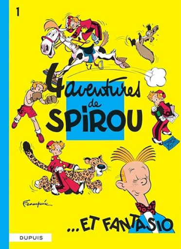 バンドデシネ「Spirou et Fantasio Tome 1 : 4 aventures de Spirou」 - メゾン・プティ・ルナール / MAISON PETIT RENARD