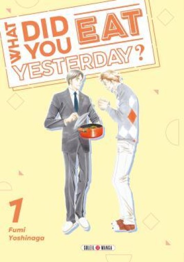 What did you eat yesterday - Tome 1 - Books Kinokuniya Tokyo