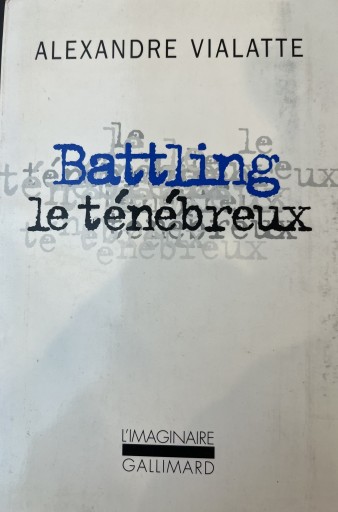 Battling le tenebreux - 高遠弘美の本棚（RIVE GAUCHE店）