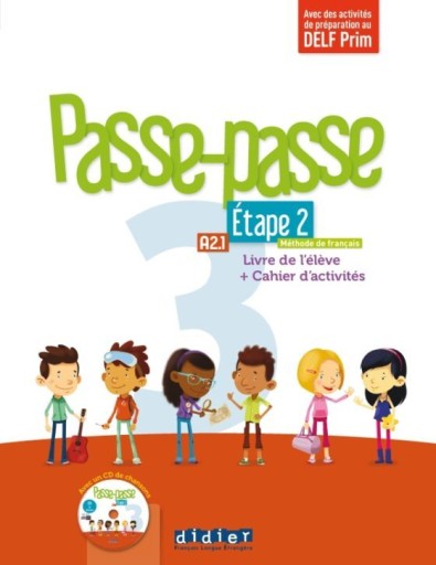 Passe-passe 3 Etape 2: Livre + cahier + CD mp3 - Books Kinokuniya Tokyo