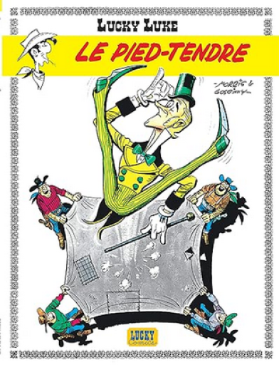 バンドデシネ「Lucky Luke Tome 2 : le Pied-Tendre」 - メゾン・プティ・ルナール / MAISON PETIT RENARD