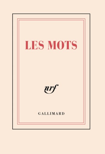 Carnet poche "Les mots" (papeterie) 12.6 x 8.5 cm - レ・シャ・ピートル