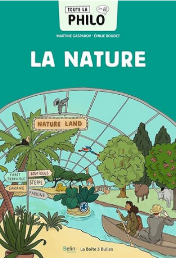 バンドデシネ「Toute la philo en BD - La nature」 - メゾン・プティ・ルナール / MAISON PETIT RENARD