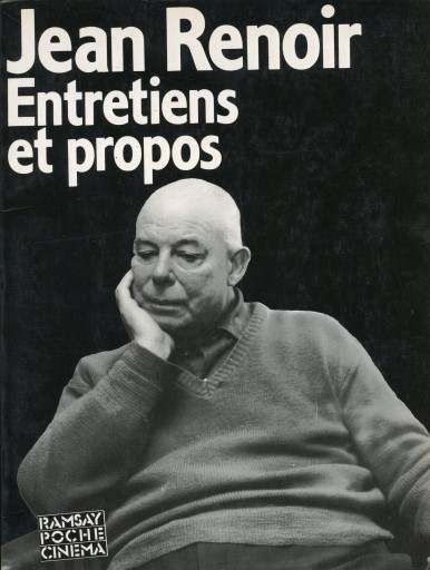 Entretiens et propos / Jean Renoir - Librairie Le Film