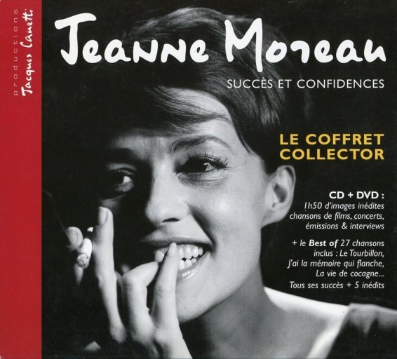 Succès et confidences / Jeanne Moreau CD+DVD - Librairie Le Film