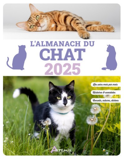 Almanach du chat 2025 - レ・シャ・ピートル