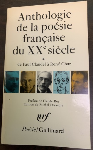 20世紀フランス詩選集 ポール・クローデルからルネ・シャールまで（フランス語） - tsundoku