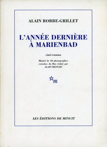 L'Année dernière à Marienbad - cine-roman / Alain Robbe-Grillet - Librairie Le Film