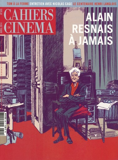 Cahiers du cinéma n.699 Alain Resnais à jamais - Librairie Le Film