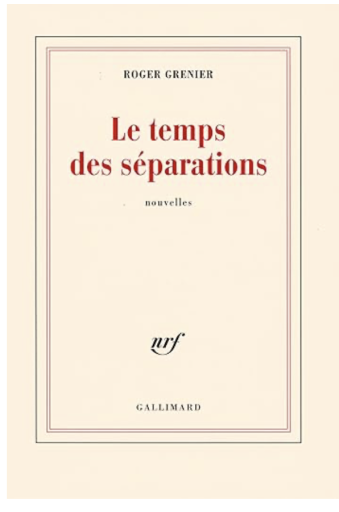 Le temps des séparations - 中尾和美の本棚