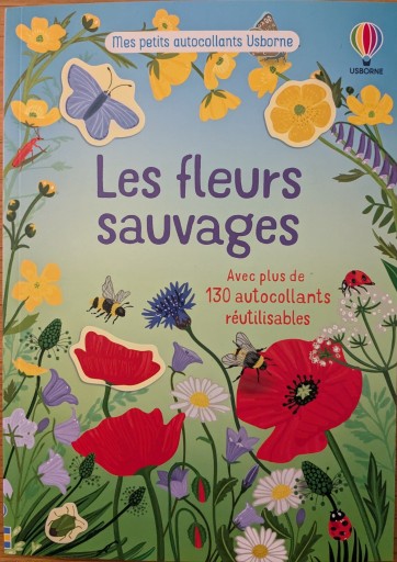 Les fleurs sauvages mes petits autocollants - Citron et Petit Loup       シトロン・プチルー