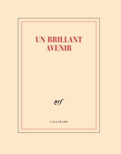 CAHIER "UN BRILLANT AVENIR" (PAPETERIE) 18.5 x 23.5 cm - レ・シャ・ピートル