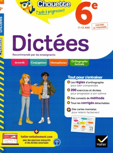 Chouette - Dictées 6e - レ・シャ・ピートル