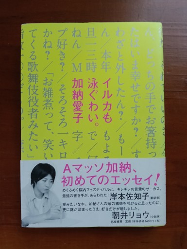 イルカも泳ぐわい。/加納愛子(Aマッソ) - とらとほん