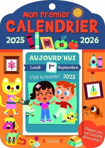 MON PREMIER CALENDRIER 2025-2026 - レ・シャ・ピートル