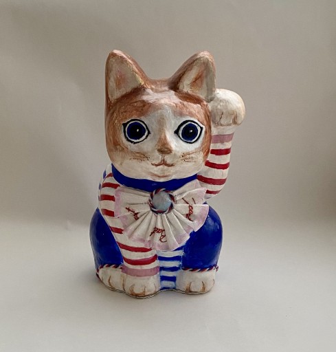chat-porte-bonheur (招き猫) - やましたなおこ