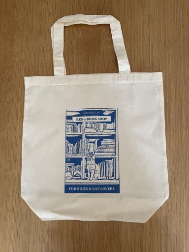 REN'S BOOK SHOP Bag - 司書ねこ選 REN's  BOOK SHOP