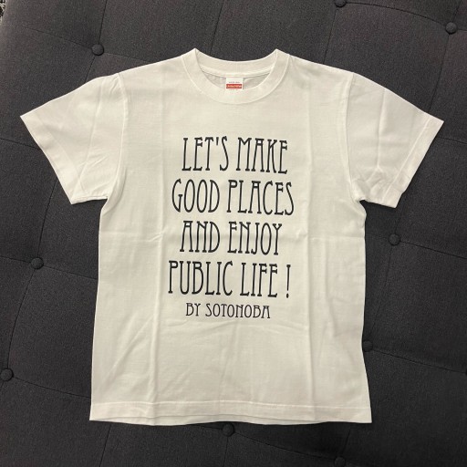 【Sサイズ】ソトノバ・Tシャツ(おまけ付き) - ソトノバ