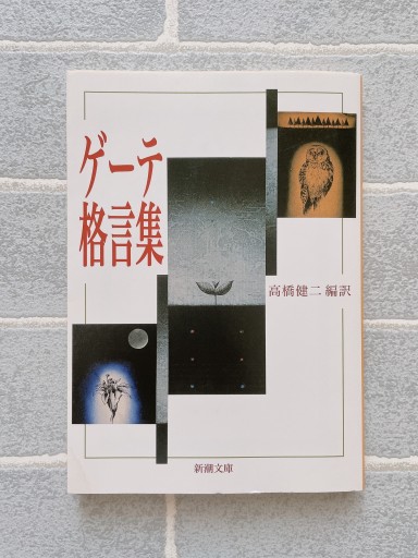 ゲーテ格言集（新潮文庫） - 小さな書店 Noël