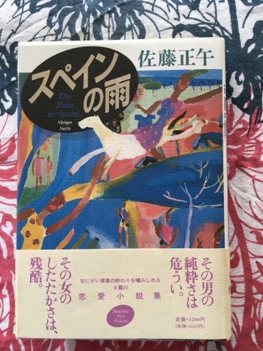 スペインの雨（佐藤正午）集英社1993年発行 - 蔵の自由人