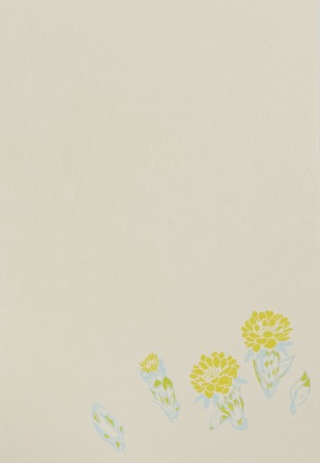 鳩居堂製 シルク刷はがき 福寿草（フクジュソウ） - papier®︎ RIVE GAUCHE